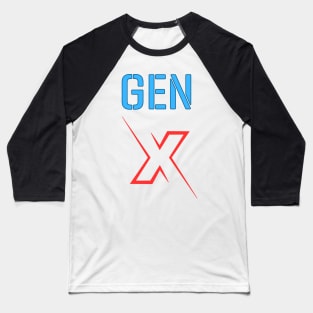 Generation x Baseball T-Shirt
